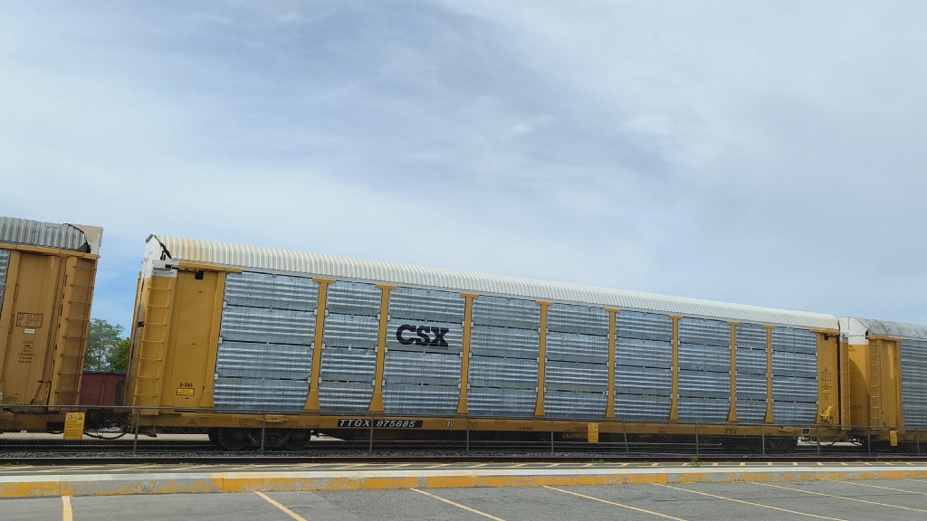 CSX B3165 (Body) TTGX 975685 (Flat)